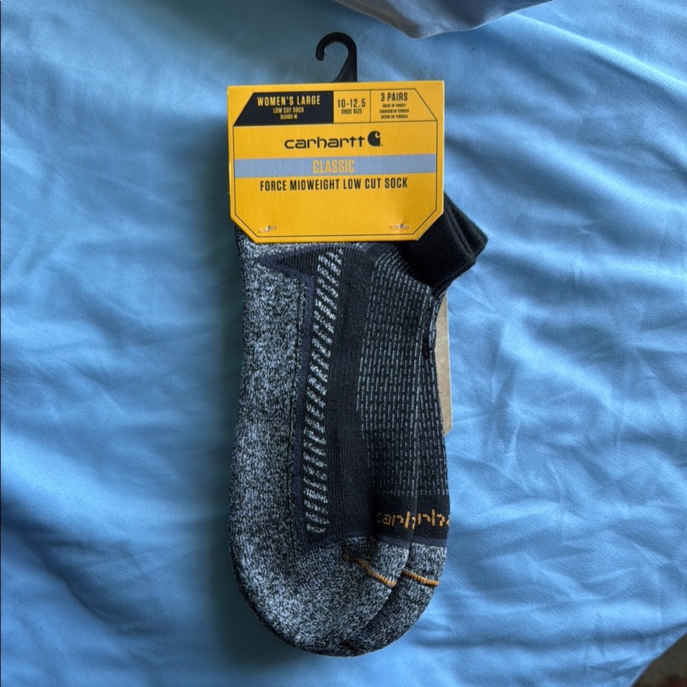 Carhartt Woman’s Gray Low Cut Socks